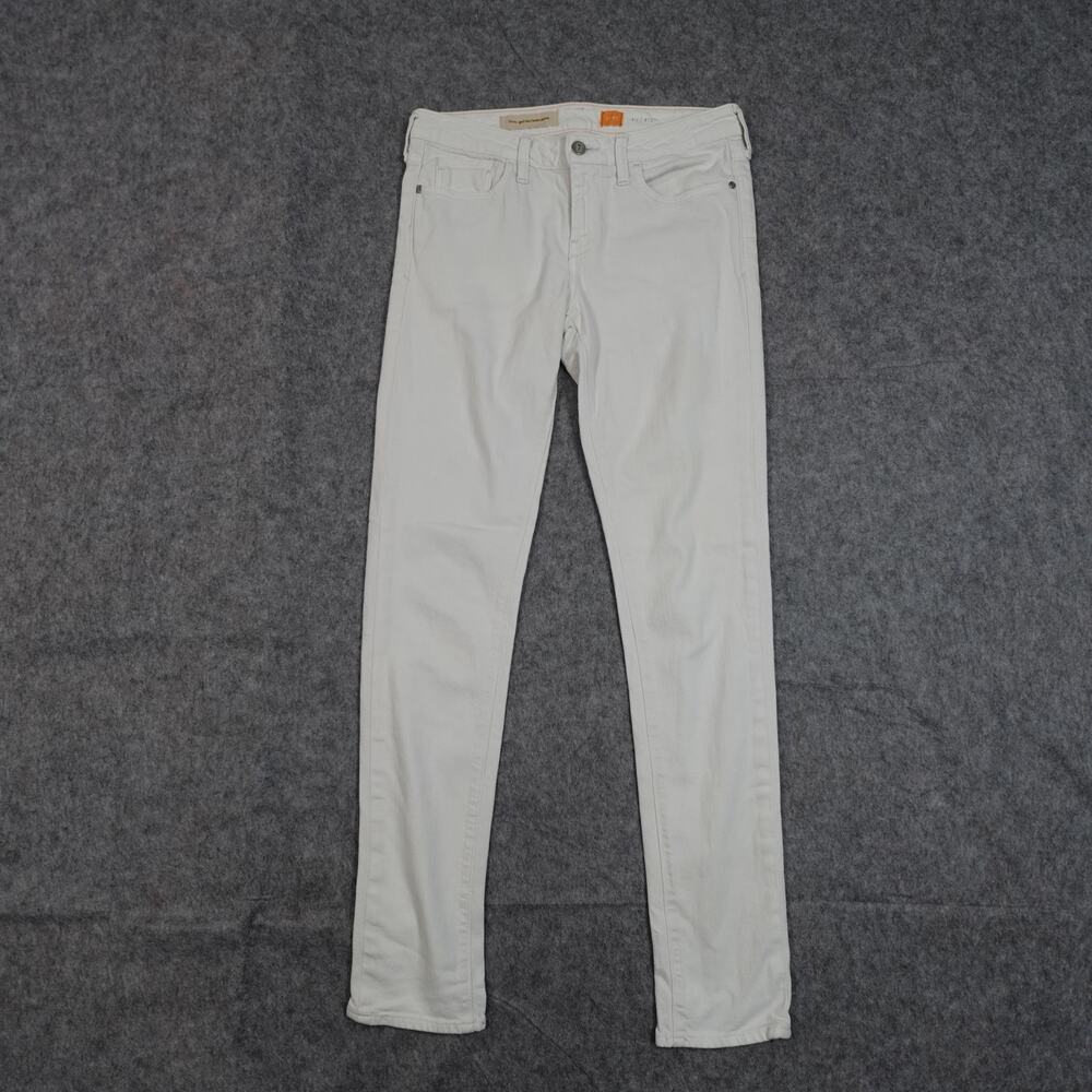 Pilcro Jeans Womens 27x31‎ Stet Skinny White Denim Casual